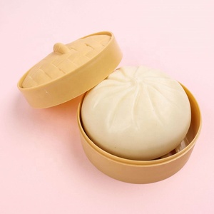 Petit jouet anti-stress sensoriel en forme de boulette moelleuse, boulette vapeur à presser pour soulager le stress, jouet de décompression pour filles et garçons - Product Image 3