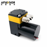 Analyseur de qualité de l'eau, pompe à liquide à micro-diaphragme, 24V, sans balais, PA66 EPDM, haute efficacité