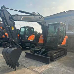 Excavatrice sur chenilles haute efficacité de 8 tonnes DX80D avec <span class=keywords><strong>pince</strong></span> à bois pour travaux forestiers - Product Image 1