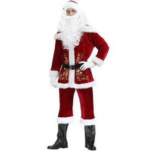 Costume de Noël pour <span class=keywords><strong>homme</strong></span>, <span class=keywords><strong>taille</strong></span> M-4XL, costume de Noël pour <span class=keywords><strong>homme</strong></span>, ensemble de costume de Noël imprimé, costume de Père Noël - Product Image 5