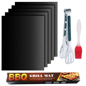 حصيرة واقية غير لاصقة بطانات فرن سميكة للخدمة الشاقة لأسفل الفرن بطانة قابلة لإعادة الاستخدام لفرن المذاق بالغاز الكهربائي - Product Image 2