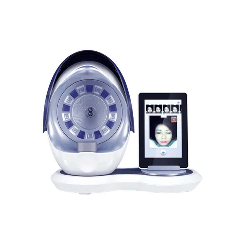 2020 korea magic skin analysis mirror 3d portable moisture oil facial skin face care analyzer machine skin analyzer