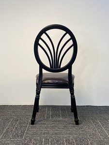 Vente en gros de chaises et tables de banquet chaise de salle à manger en métal cérémonie <span class=keywords><strong>pour</strong></span> événements fête hôtel <span class=keywords><strong>restaurant</strong></span> mariage chaises de salle à manger noires - Product Image 4