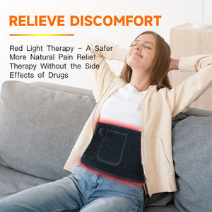 Almohadilla de Terapia de Luz Roja Portátil de 660nm y 850nm para el Hogar, Envoltura de Terapia de Luz Roja para Mujeres y Hombres, Cinturón de Soporte para Cuerpo, Hombros, Rodillas y Cintura - Product Image 2