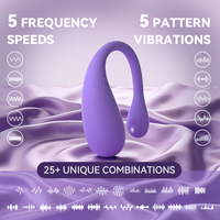 Vibrateur pour couples Duet, silicone premium, stimulateur double pour partenaires, 25 fréquences, rechargeable par USB, étanche IPX7, jouet intime