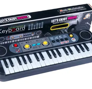 Plastique Offre Spéciale 3 tons 8 rythmes avec microphone 7 touches clavier électronique musique pour enfants Mini Piano