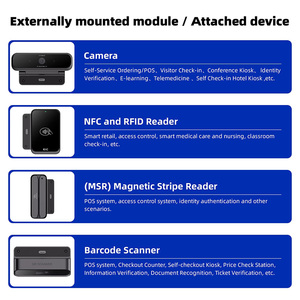 Nhà máy 15 ''21'' kỹ thuật số biển POS Tablet 280 nổi bật màn hình cảm ứng nhà hàng bán lẻ cửa hàng hiển thị tự đặt hàng kiosk - Product Image 5