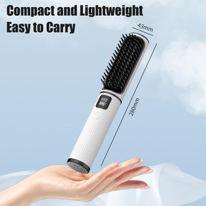 แปรงหวีผมตรงพร้อมจอ LED - หวีจัดแต่งทรงผมระดับมืออาชีพสำหรับผู้หญิง - Product Image 3