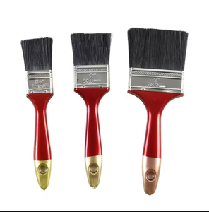 Nhựa Màu Đỏ xử lý với lỗ sơn Bàn chải tóc đen sơn bàn chải các nhà sản xuất Trung Quốc - Product Image 1