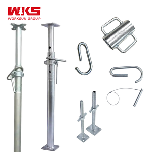 Puntal de Acero Ajustable Premium para Soporte de Encofrados de Losas y Vigas de Hormigón de Alta Resistencia - Product Image 2