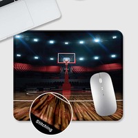 Tapis de souris personnalisé de dessin animé personnalisé tapis de souris d'impression de jeu de stade de basket d'anime pour le bureau