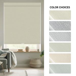 Persianas Enrollables Personalizadas con Bloqueo de Luz, Inalámbricas, para Interiores y Exteriores, de Oficina, con Función Dí<span class=keywords><strong>a</strong></span>/Noche - Product Image 1