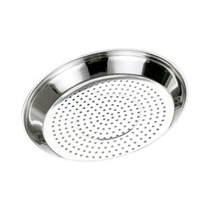 Stainless Steel Steaming Tray 24Cm Perforated Round Steam Rack For Wok Cooking Multi Functional Easy Clean - Product Image 1
