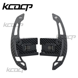 Accessoires d'intérieur de voiture volant en fibre de carbone palette de changement de vitesse magnétique pour <span class=keywords><strong>ford</strong></span> 2015-2023 Mustang - Product Image 2