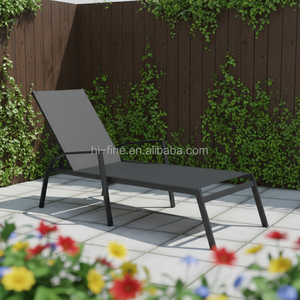 <span class=keywords><strong>Lit</strong></span> et chaise longue multifonctionnels en aluminium moderne pour salon, chambre et extérieur - Product Image 3