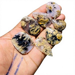 100% Natural <b>Tiger</b> Dendritic Agate Cabochon Healing Gemstone Crystals Third Party Certified Handmade Jewelry Loose Gemstones - Product Image 1