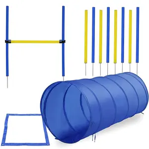 Hond Agility Tunnel Apparatuur Huisdier Obstakel Agility Training Starter Kit Voor Honden 4 Sets