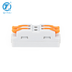 KV233-500 2P 250V 32A Lever <strong>Terminals</strong> Orange Mini Quick <strong>Connector</strong> Automotive Push-In Connection Splicing <strong>Terminal</strong> Blocks Wire - Product Image 5