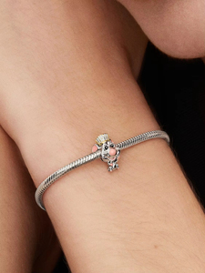 Abalorios de Plata 925 con Baño de Plata, Diseño Lindo de Stitch, Colgante para Collar, Pulsera <span class=keywords><strong>Pandora</strong></span>, DIY, Regalos para Fiestas y Festivales para Mujer - Product Image 5