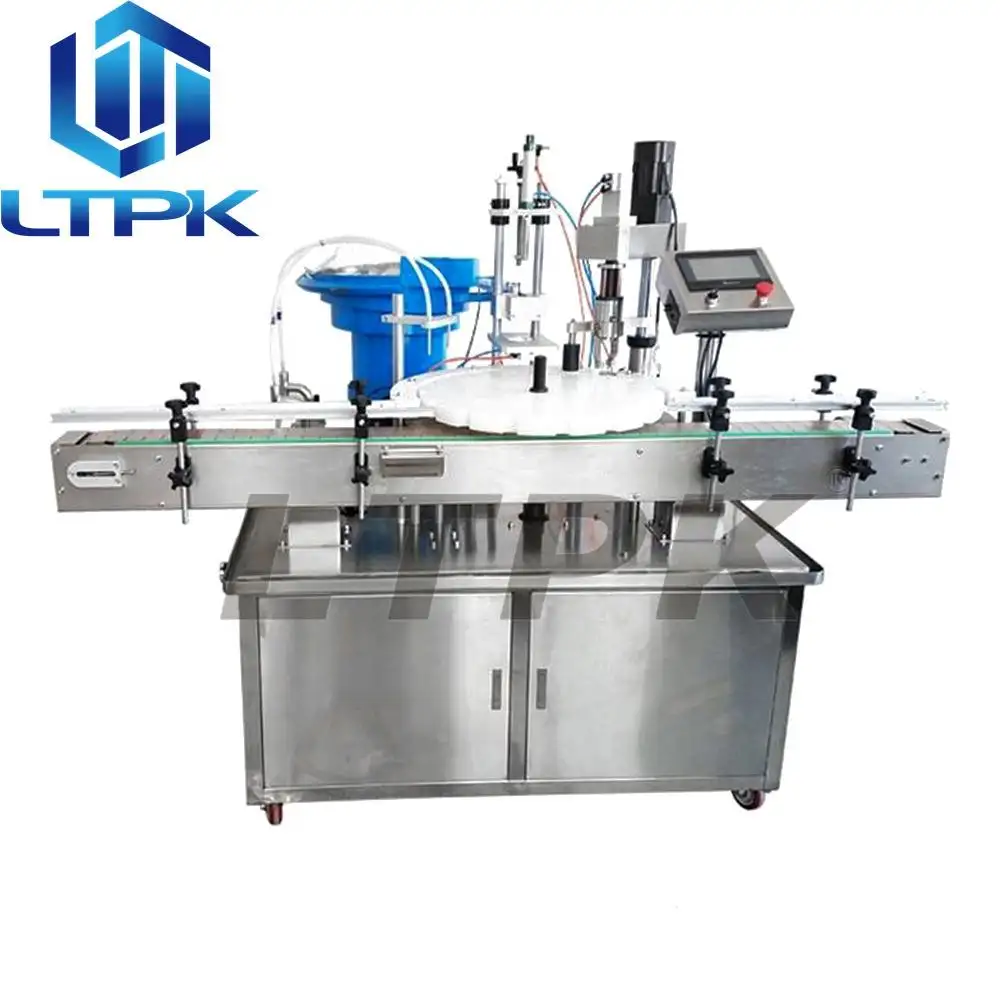 Automatic Small Bottle Filling And Capping Machines Glass Bottle Vial 3 in 1 Filling Machine Manufacturer