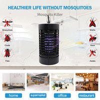 Piège à insectes électrique UV LED pour tuer les moustiques, les mouches et les insectes-tueur d'insectes pour la cuisine et le bureau pour l'été et le printemps