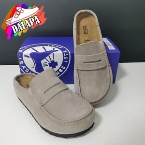 <span class=keywords><strong>Mules</strong></span> et sabots en daim style Berk pour femmes et hommes, avec soutien de la voûte plantaire, chaussures décontractées pour le quotidien - Product Image 2