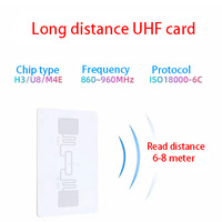 Étiquette anti-liquide longue portée personnalisée étiquette Uhf Rfid incrustation humide ultra haute fréquence étiquette/autocollant U9 Uhf Rfid
