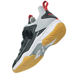 Logo personalizzato all'ingrosso Padel <span class=keywords><strong>scarpe</strong></span> di rotazione automatica <span class=keywords><strong>scarpe</strong></span> <span class=keywords><strong>da</strong></span> tavolo Tennis <span class=keywords><strong>pallavolo</strong></span> uomini donna nero Badminton <span class=keywords><strong>scarpe</strong></span> sportive - Product Image 3