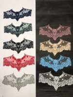 Couleurs Maille Ivoire Dentelle De Mariée Applique Collier Épaule LT2413A