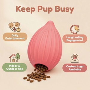 Juguete Dispensador de Golosinas Premium Personalizado para Perros, Juguete Interactivo de Enriquecimiento para Masticadores Agresivos, Limpieza Dental y Alivio del Aburrimiento - Product Image 2