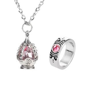 Oferta Especial: Set de Collar y Anillo de 5 Estilos Sakura Kyoko Tomoe <span class=keywords><strong>Mami</strong></span>, Accesorios de Cosplay de Anime, Regalos de Moda - Product Image 6