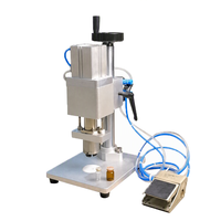 Machine de capsulage pneumatique pour flacons, sertisseuse de flacons, équipement de capsulage