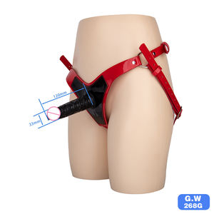 Umschnall-Dildo für Frauen Silikon-Umschnall-Dildo Tragbarer Penis Weicher Matter PVC-Gürtel Sexspielzeug für Frauen BF-40945-2 - Product Image 6