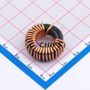 XR080125T470MV1L ตัวเหนี่ยวนำแบบวงแหวนสี / ตัวเหนี่ยวนำแบบ Through-Hole (THT), ขนาดเส้นผ่านศูนย์กลาง 23.2 มม. ความเหนี่ยวนำ 47uH ค่าความคลาดเคลื่อน 10% กระแสไฟ 7.8A - Product Image 2