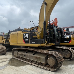 Excavatrice sur chenilles hydraulique Caterpillar CAT 336E d'occasion, 36 tonnes, matériel de construction lourd - Product Image 1