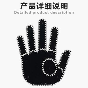 Vente chaude RGB Finger Light USB Voiture Fenêtre Geste Lumière Avec Télécommande Led <span class=keywords><strong>Flik</strong></span> Me Middle Finger Car Light - Product Image 5