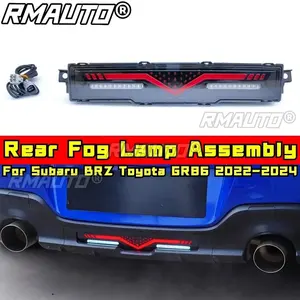 Conjunto de Luces Antiniebla Traseras BRZ GR86, Estilo Deportivo en Negro Brillante, Luz de Freno y de Crucero para Subaru BRZ Toyota GR86 2022-2024, Accesorios para Automóviles - Product Image 3
