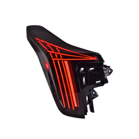 Systèmes d'éclairage automobile adaptés pour Cadillac CT5 20-25 : Ensemble de feux arrière modifiés style Poison Spider avec feux de conduite LED à balayage