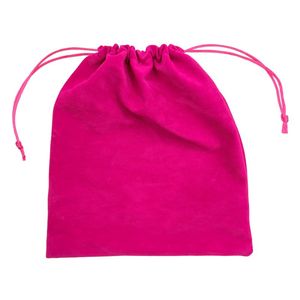 Custom Embossed Logo Pink Soft Velvet Drawstring Adult Toys <strong>Storage</strong> <strong>Bags</strong> Sexy <strong>Lingerie</strong> Pouches - Product Image 6