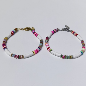 Accesorios de mar Cuentas de encanto de concha natural Cuentas de pulsera de concha baratas coloridas con agujero para cuentas de joyería DIY - Product Image 6