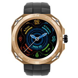 Reloj inteligente cibernético HW3, pantalla redonda, IP67, resistente al agua, monitor de sueño completamente táctil, rastreador de Actividad física deportiva, reloj inteligente - Product Image 1