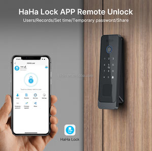 Cerraduras de huellas dactilares inteligentes para panel de vidrio de nuevo diseño, <span class=keywords><strong>casillero</strong></span> inteligente para puerta de hotel, Cerradura Inteligente Con Wifi - Product Image 5