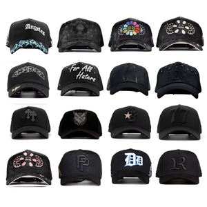 Chất Lượng Cao Người Đàn Ông Khung 3D Thêu Logo Thể Thao Cong Brim Snapback Bóng Chày Mũ Originales Mũ Da Lộn Barbas Mũ CT Racing - Product Image 5