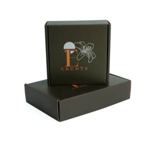 Caja de correo mate personalizada, embalaje de papel corrugado de colores para el cabello y productos cosméticos, caja de regalo de envío elegante - Product Image 2