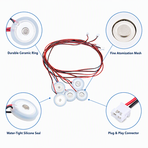 PZT <strong>Microporous</strong> Atomizer Disc for Heating Vaporizer Mist Module Heat Resistant Ceramic Spray Plate - Product Image 2