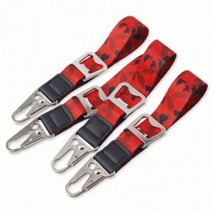 Porte-clés personnalisé par sublimation, lanière en métal, décapsuleur, porte-clés de poignet pour hôtel et bar, lanières pour fabricants - Product Image 5