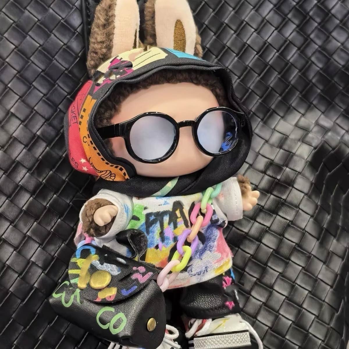 1 SET(Hat+glass+bag+shoes+doll)