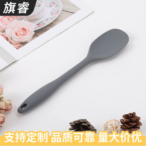 Silicone T-Shaped Spatula Grey Oven Safe Microwave Safe Hand Wash Only Cooking Utensil - Product Image 3