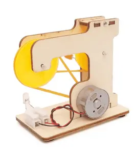 Ev kök DIY oyuncak buluş kız bilim deney Model seti hediye çocuklar çocuk elektrikli devre eğitim masa lambası erkek
