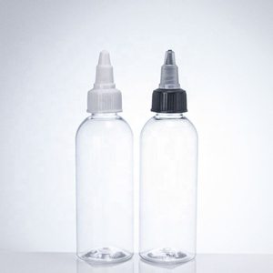 Dropper <b>Bottle</b> 100 ml Plastic Pet <b>Squeeze</b> <b>Bottle</b> With Twist Lid Soft Hair Oil Dye Applicator - Product Image 1